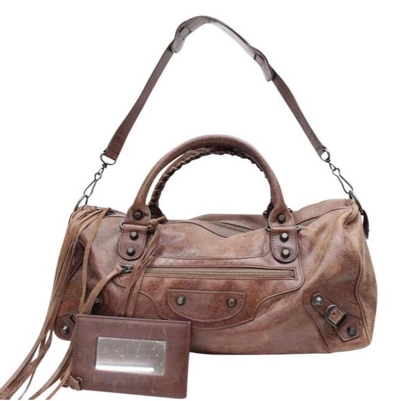 Balenciaga RARE RH Twiggy Bag Brown - Picture 1 of 8